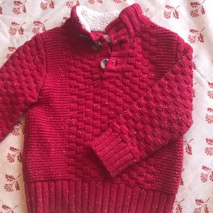 Cat & Jack- Red Sweater